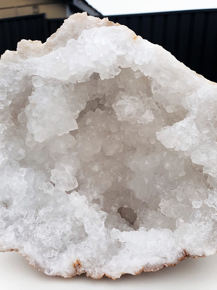 Huge Clear Quartz Geode - 3KG