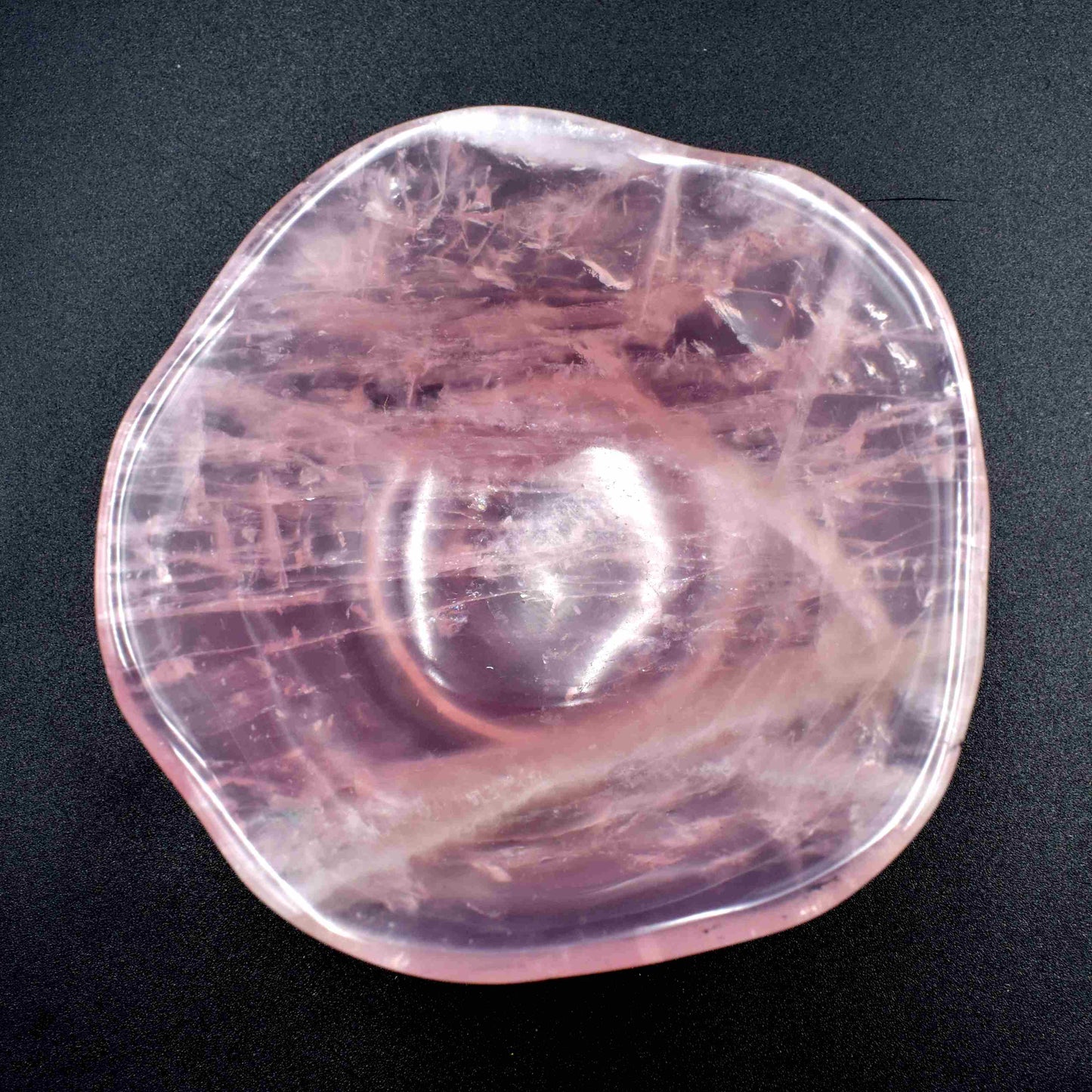 Rose Quartz Crystal Bowl - Type 1