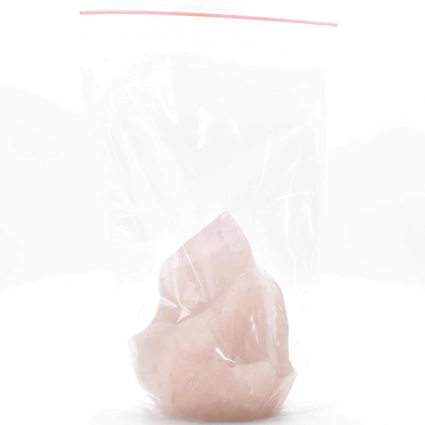 Rose Quartz Flame Carving