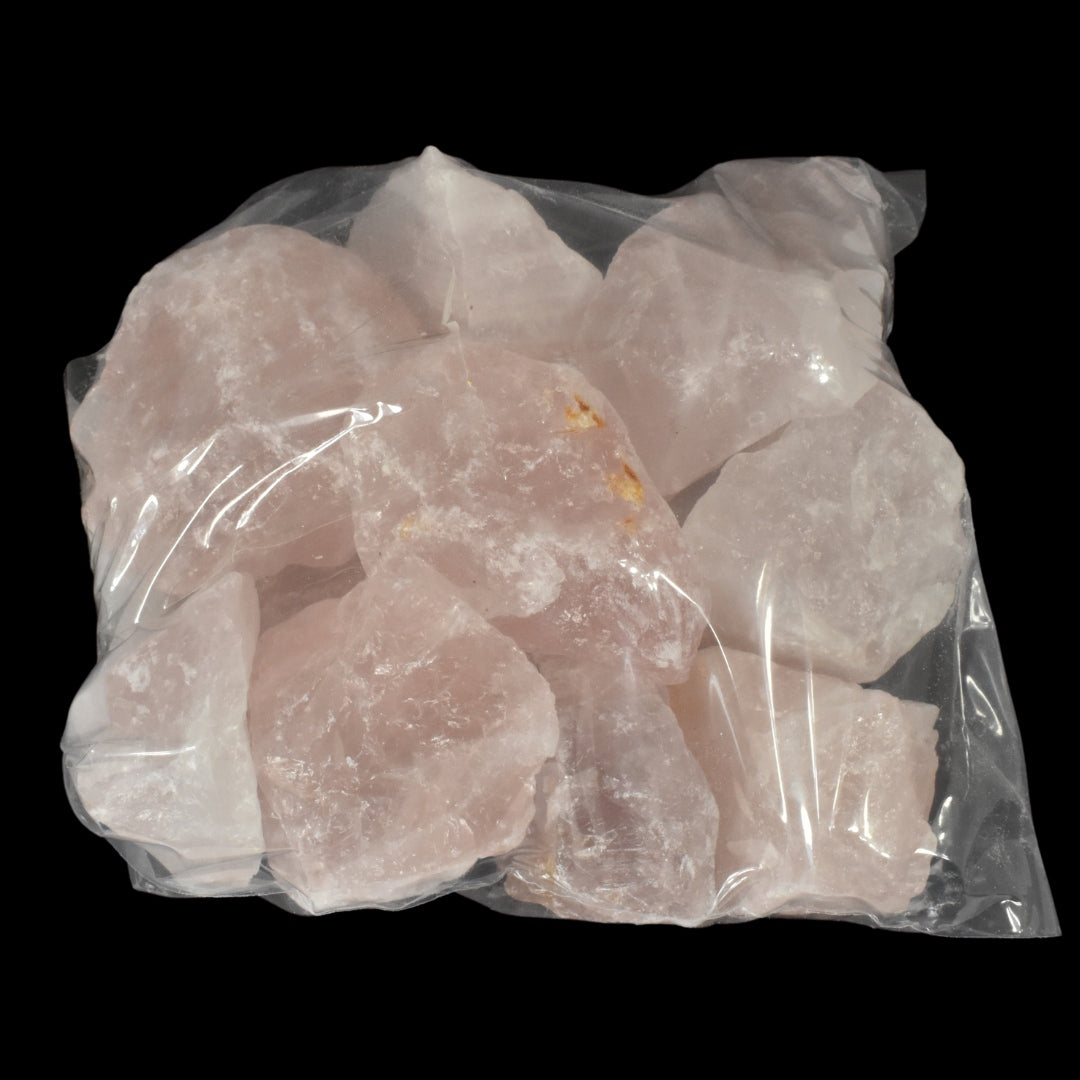 Rose Quartz Rough 1kg 20-29pcs