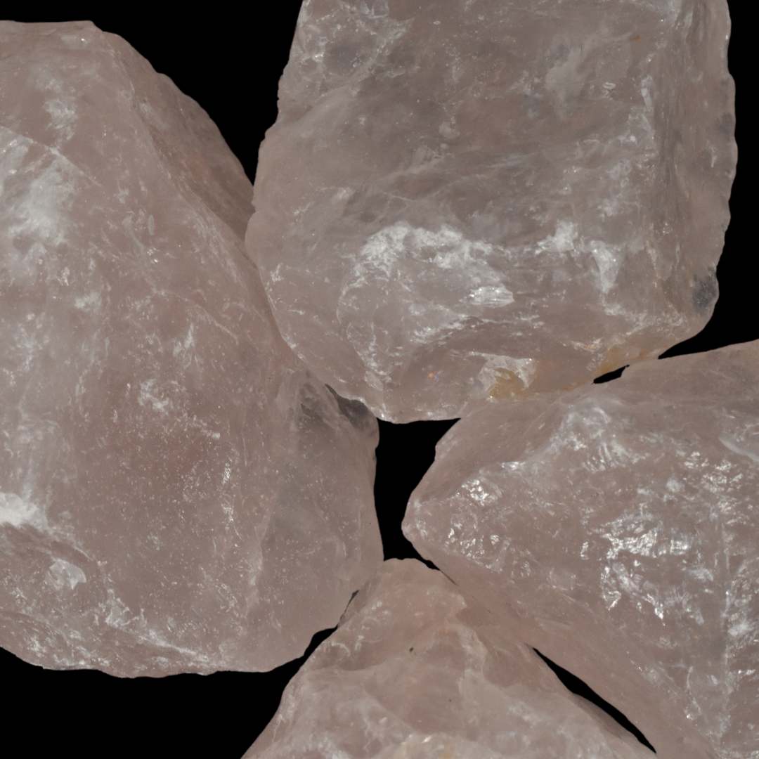 Rose Quartz Rough 1kg 20-29pcs