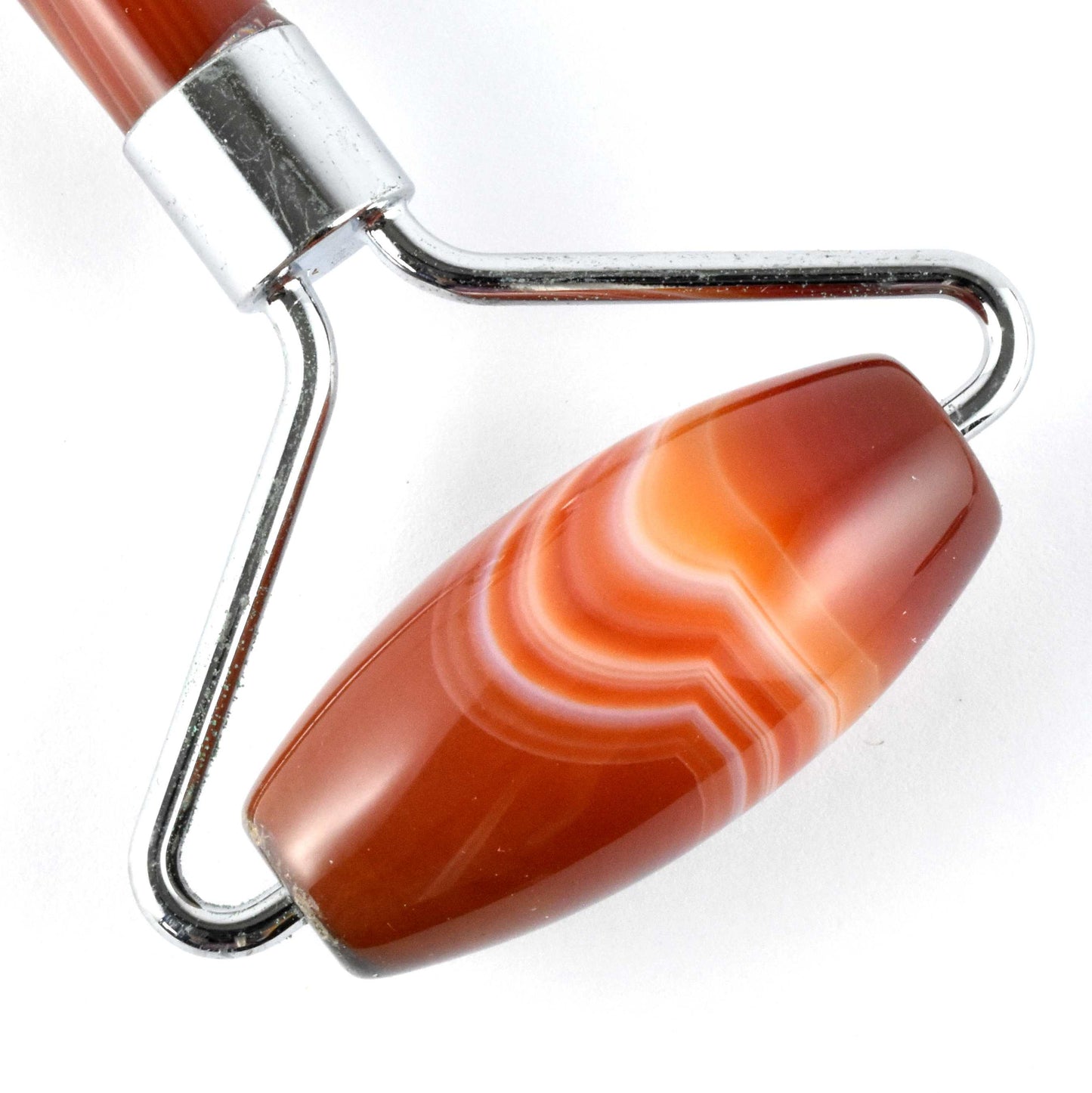 Banded Carnelian Facial Roller