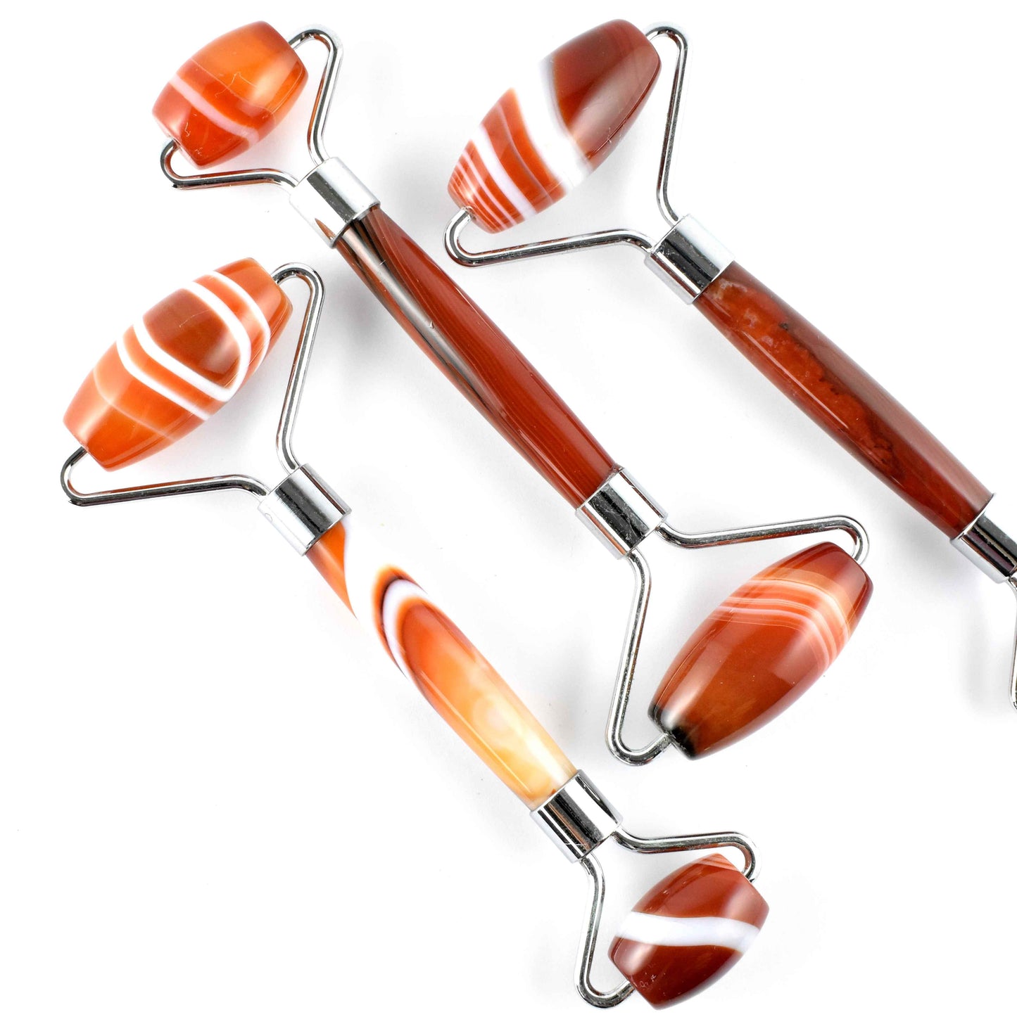 Banded Carnelian Facial Roller