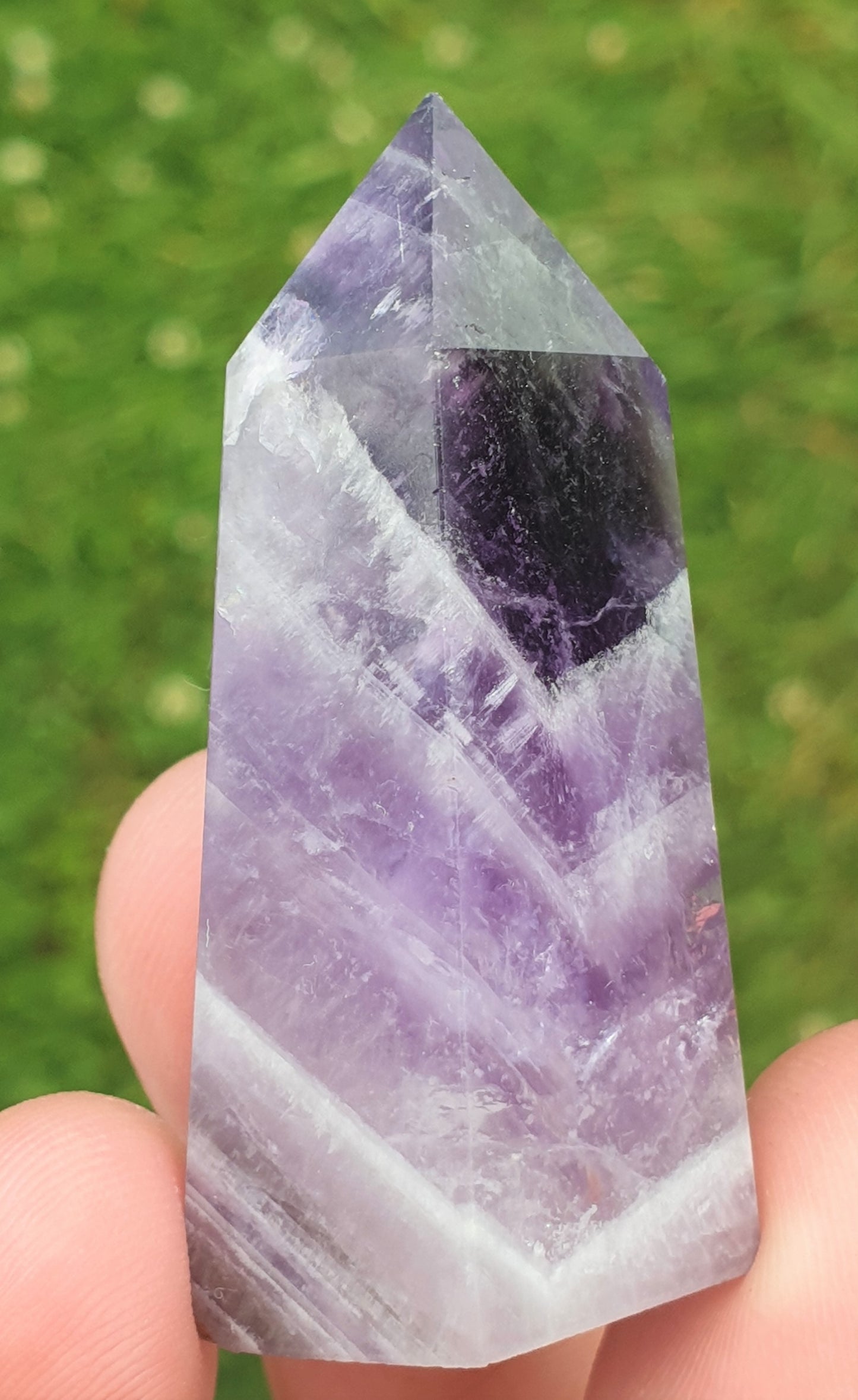 Chevron Amethyst Tower