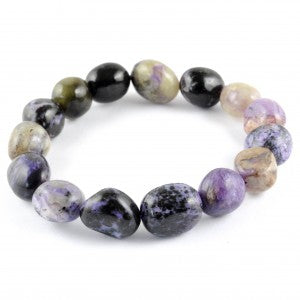 Charoite Tumbled Bracelet