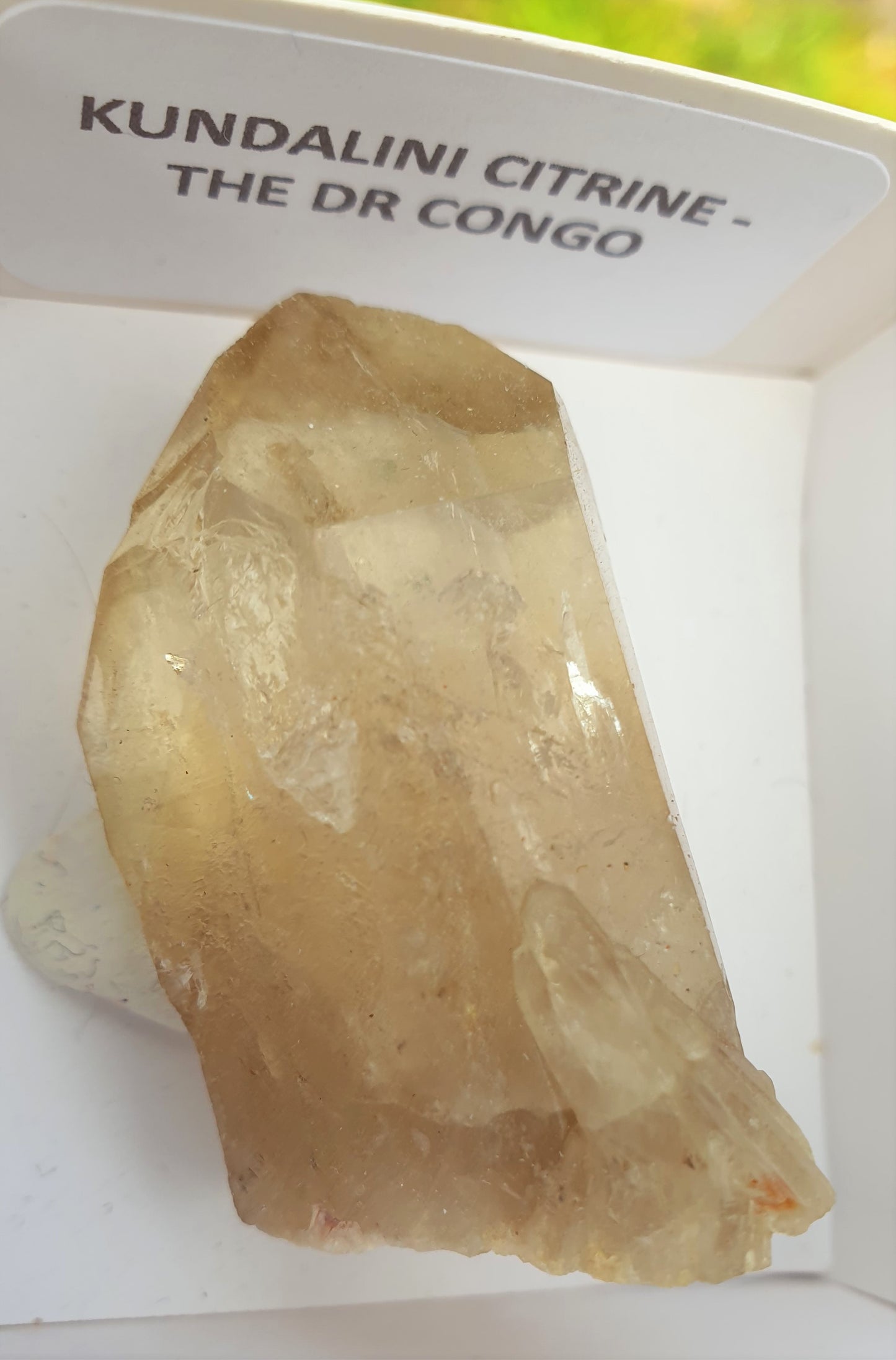 Natural Citrine Specimen