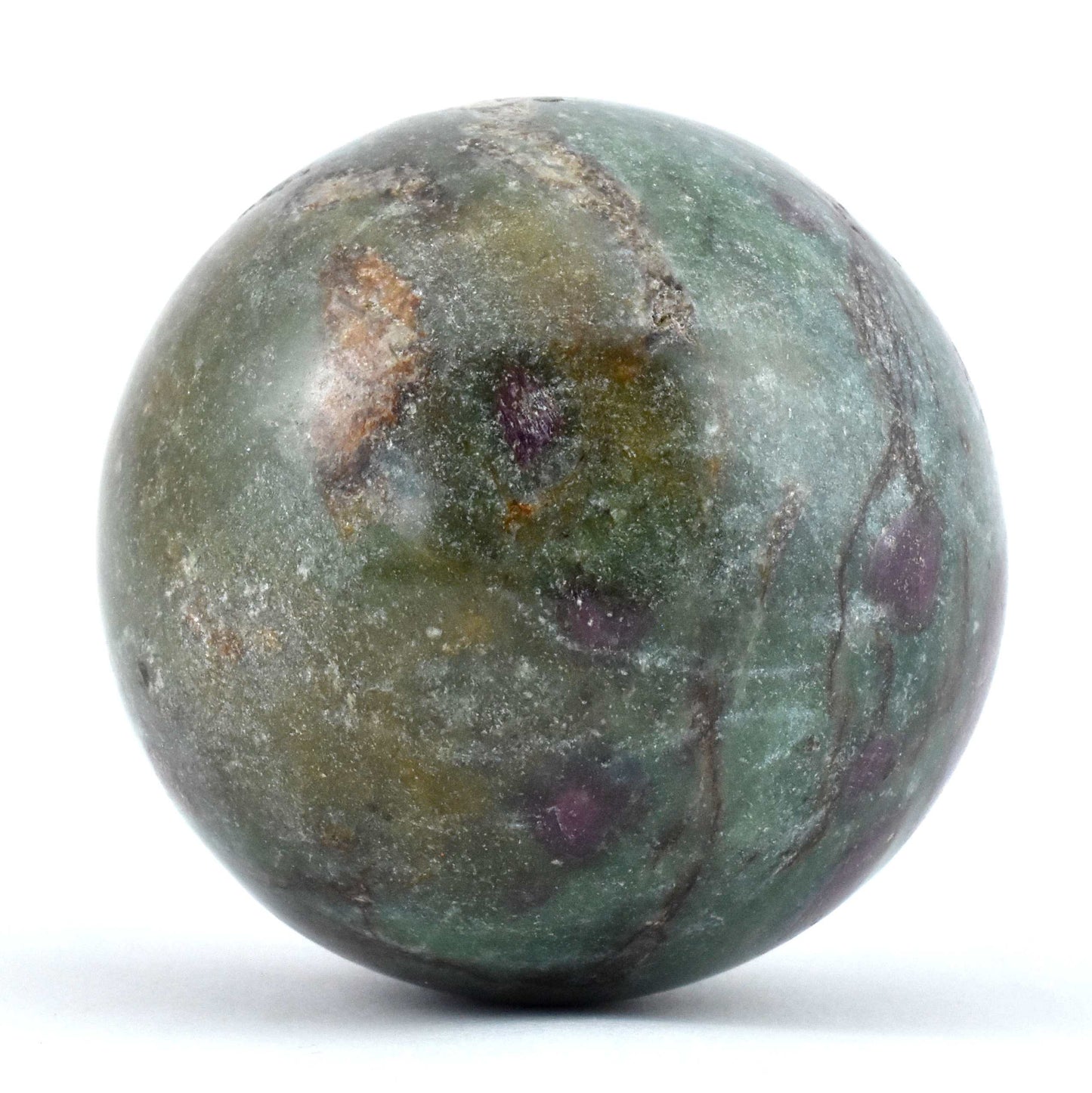 Ruby in Fuschite Sphere