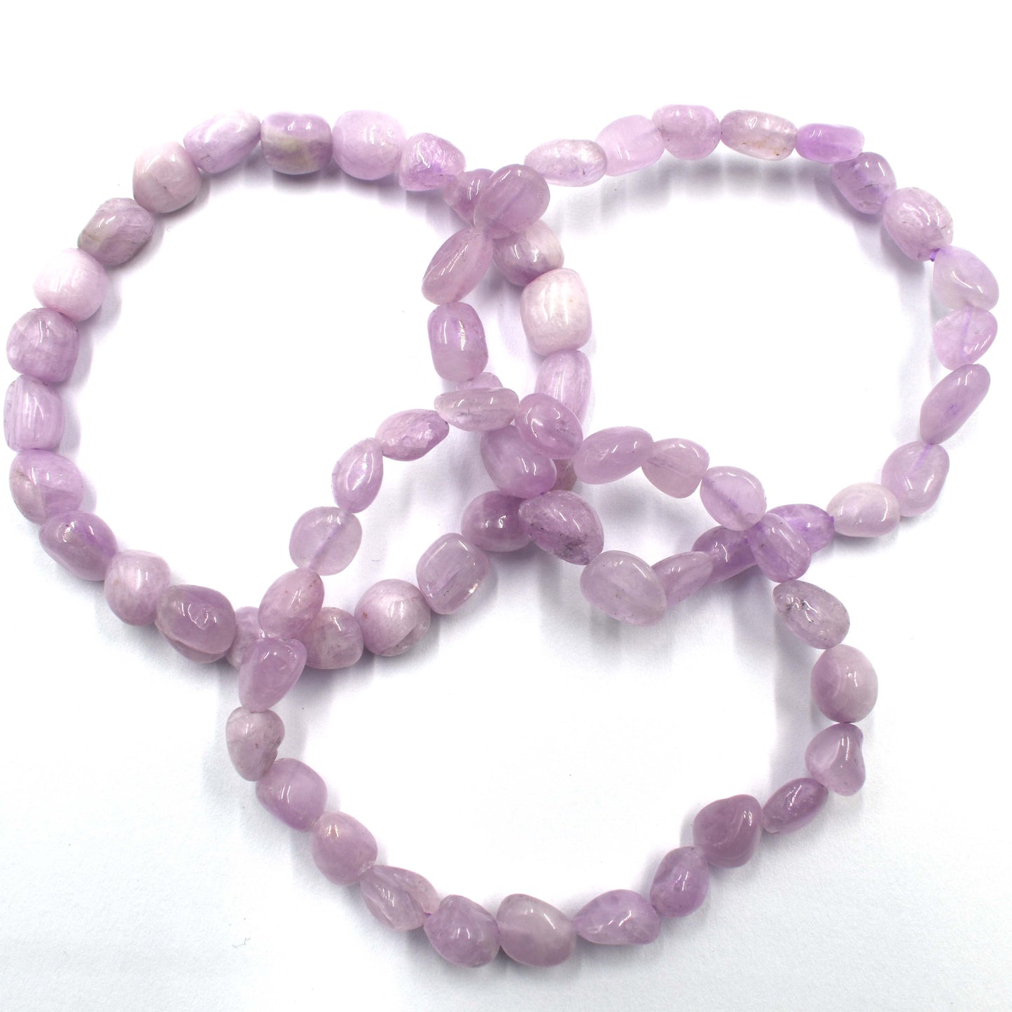 Kunzite Tumbled Bracelet