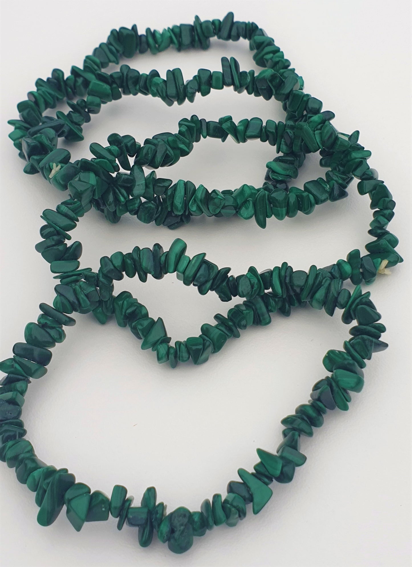 Malachite Chip Bracelet