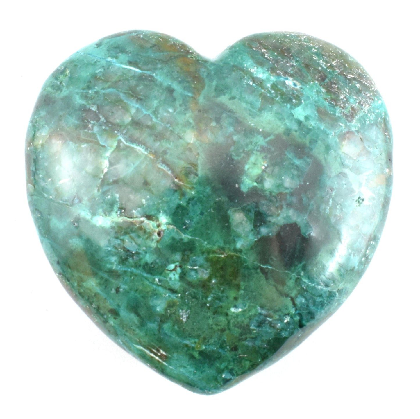 Chrysocolla Heart - Medium