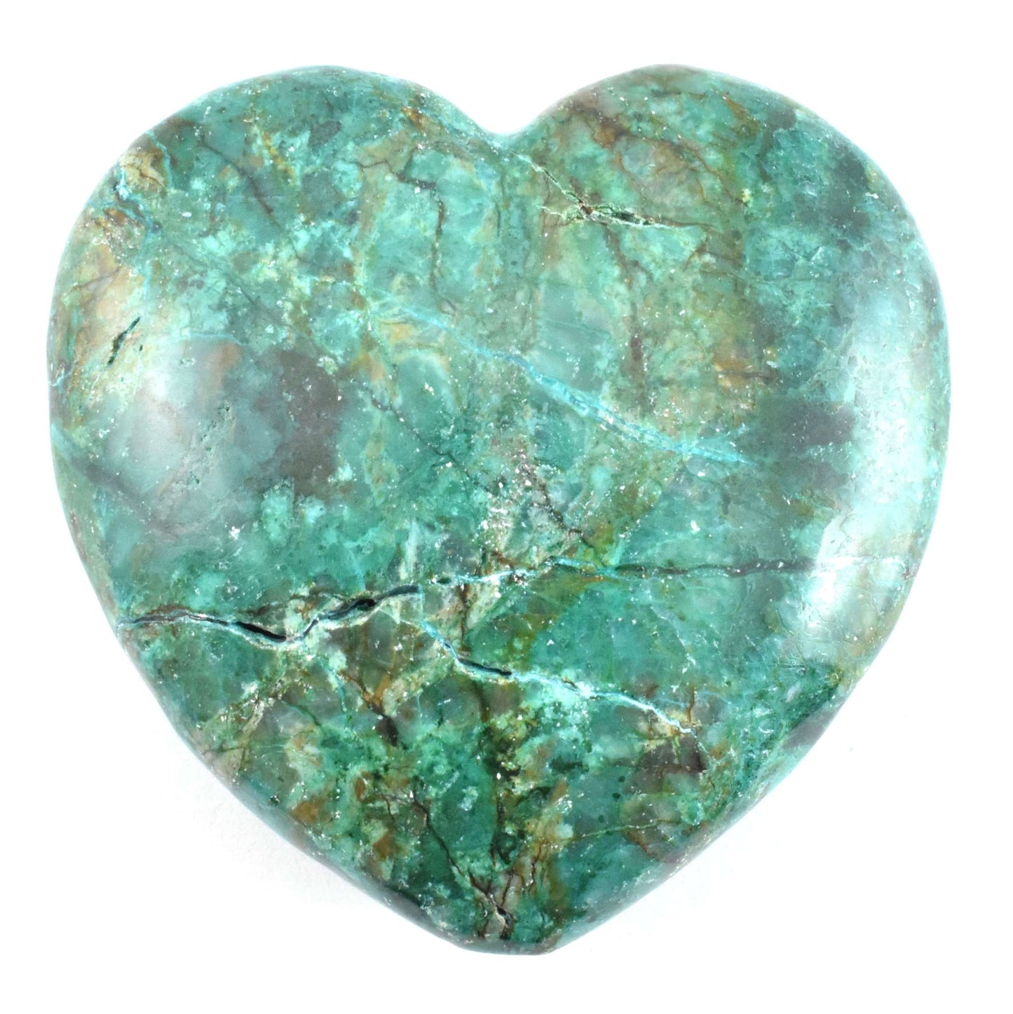 Chrysocolla Heart - Medium