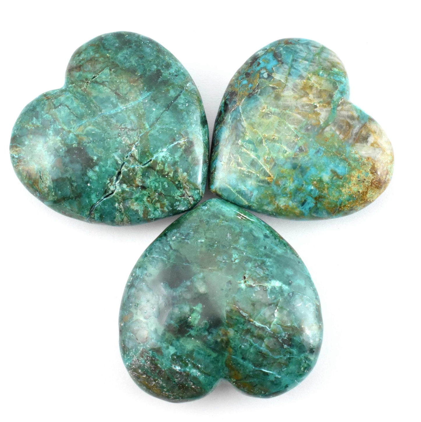 Chrysocolla Heart - Medium