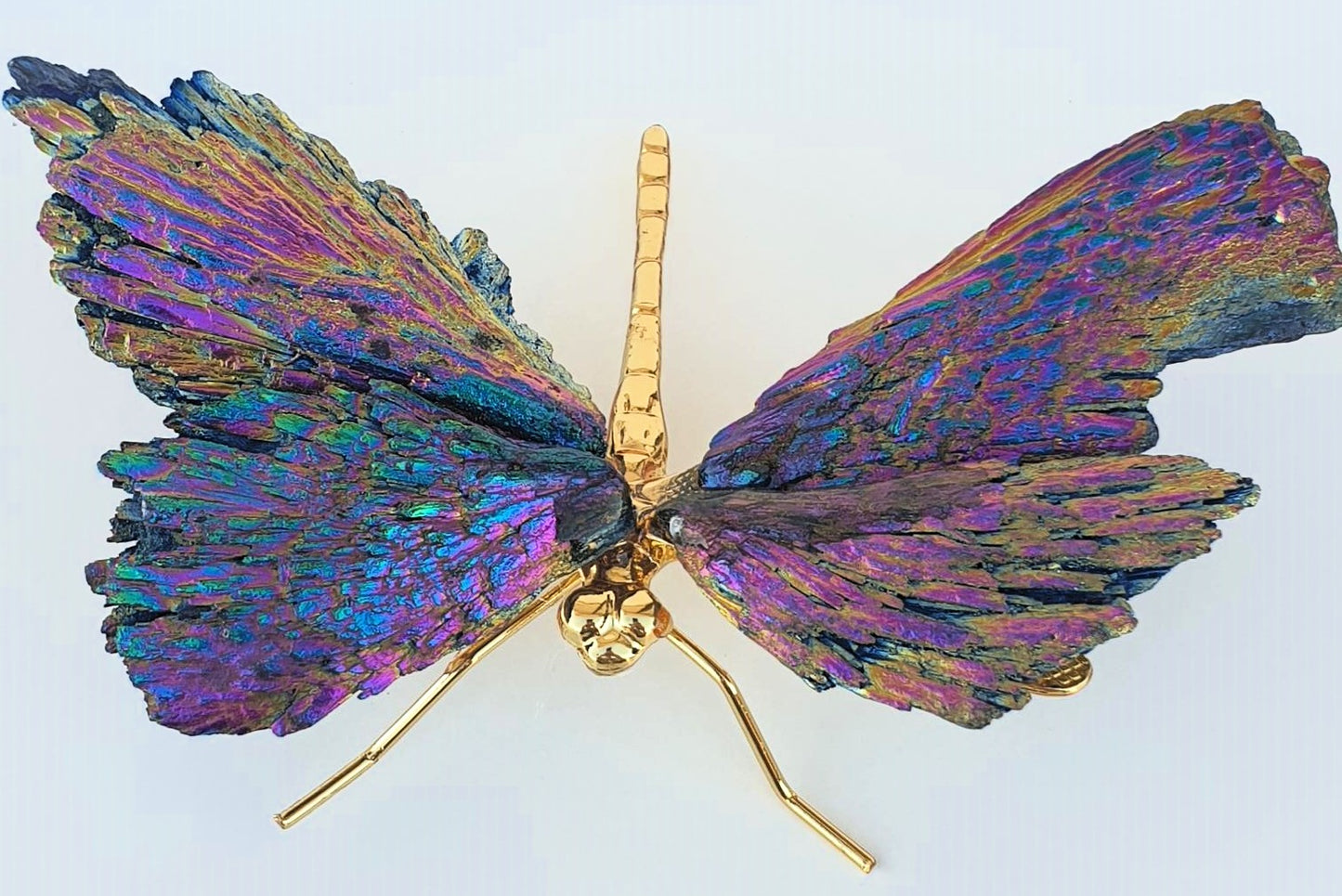 Titanium Aura Dragonfly - Gold