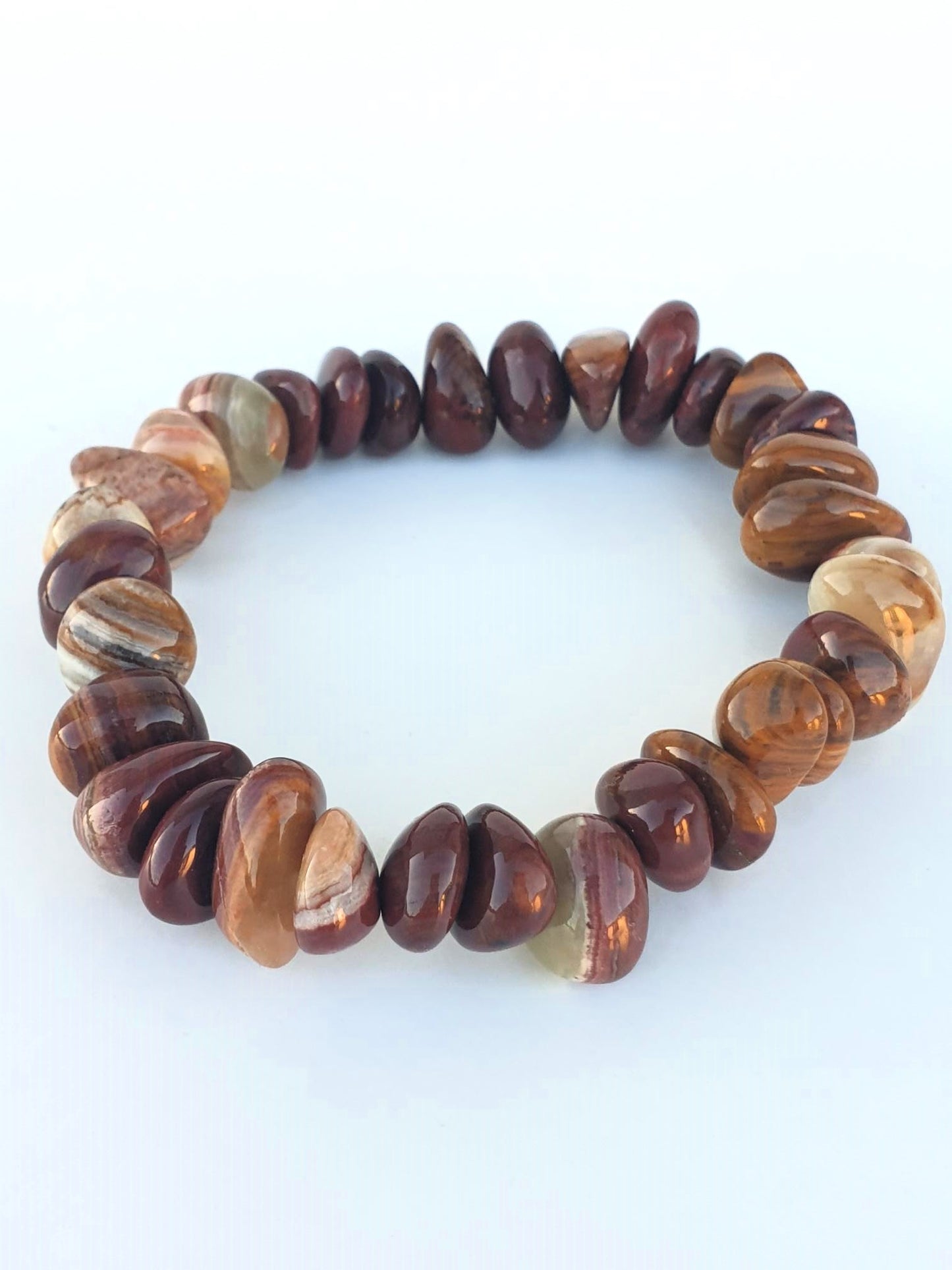 Tigers Eye Tumbled Bracelet