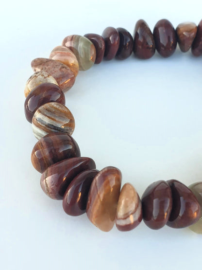 Tigers Eye Tumbled Bracelet