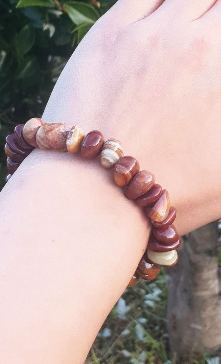 Tigers Eye Tumbled Bracelet