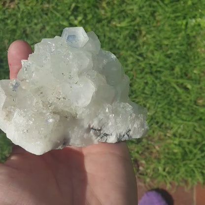Freestanding Apophyllite Cluster