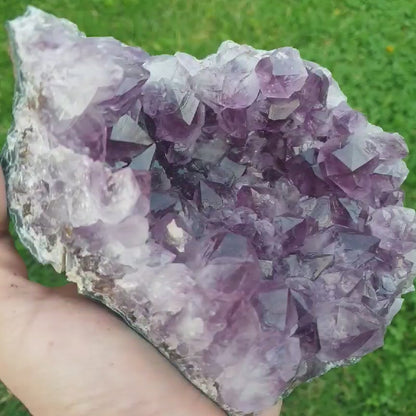 Large Freestanding AAA Grade Amethyst Cluster
