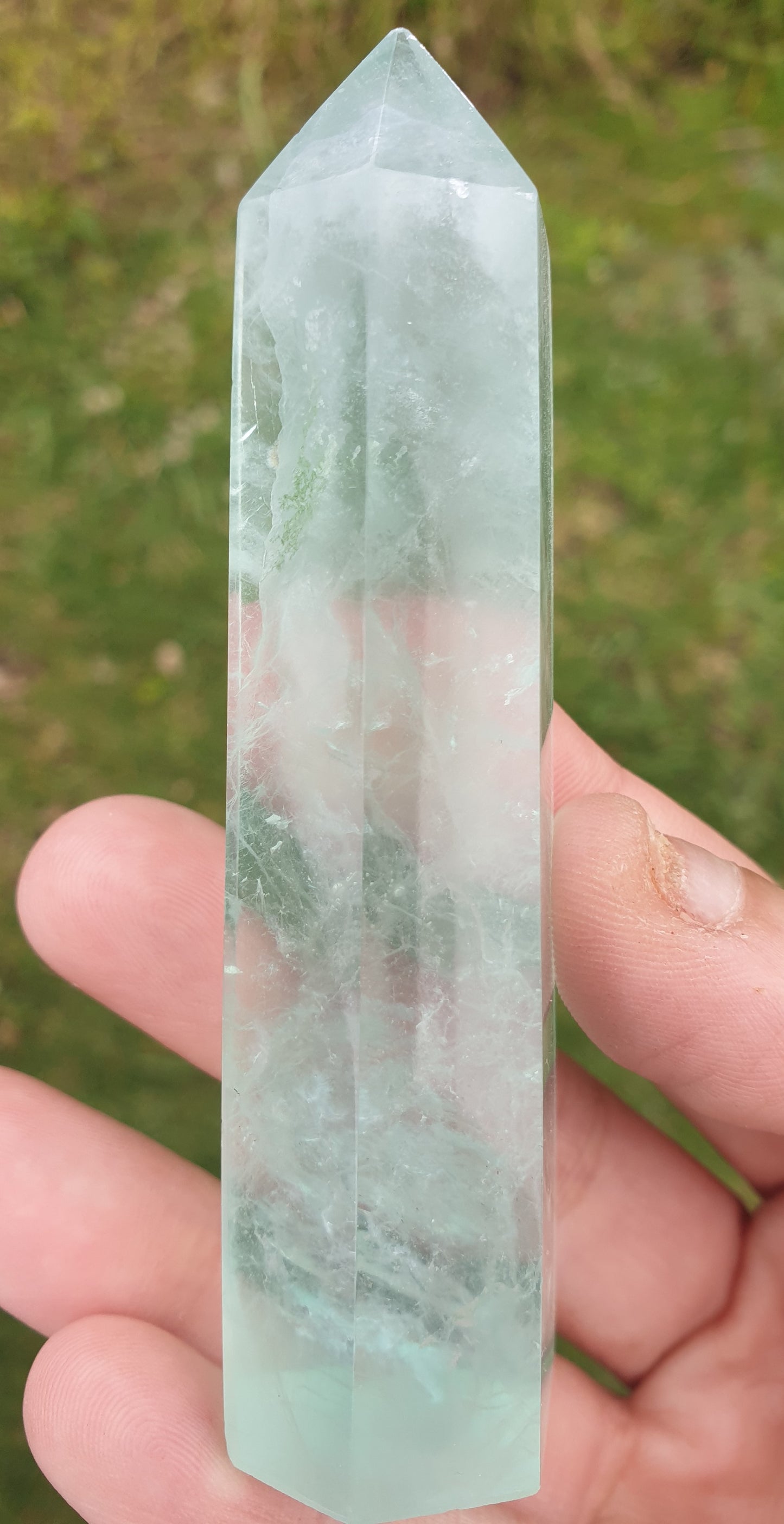 Green Fluorite Tower