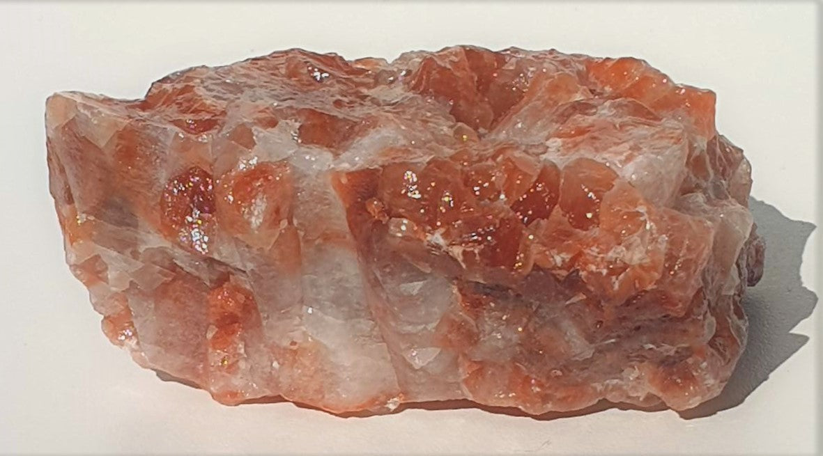 Raw Red Calcite