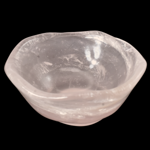 Rose Quartz Crystal Bowl - Type 2
