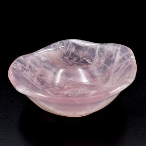 Rose Quartz Crystal Bowl - Type 1