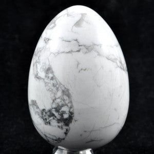 White Howlite Egg