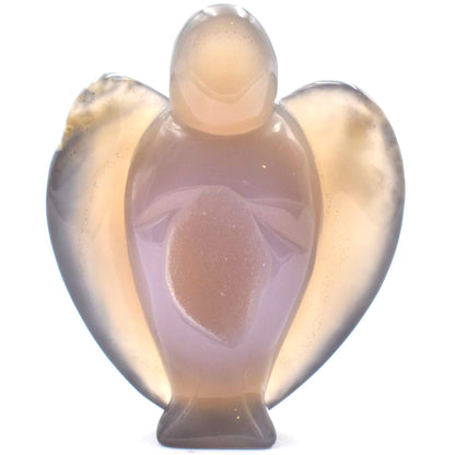 Natural Agate Geode - Angel