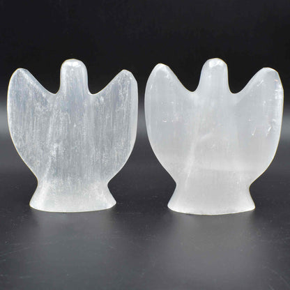 Selenite Angel - Large