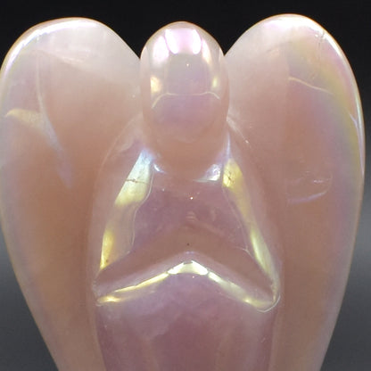 Rose Quartz Aura Angel - Large