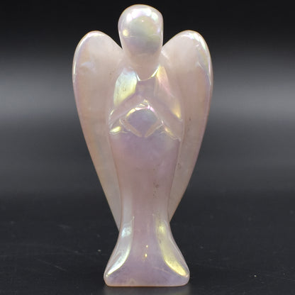 Rose Quartz Aura Angel - Large
