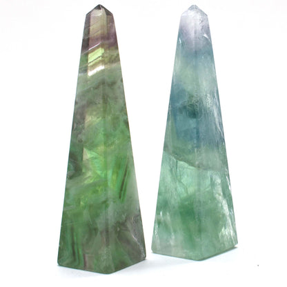 Green Fluorite #2 Obelisk - Small