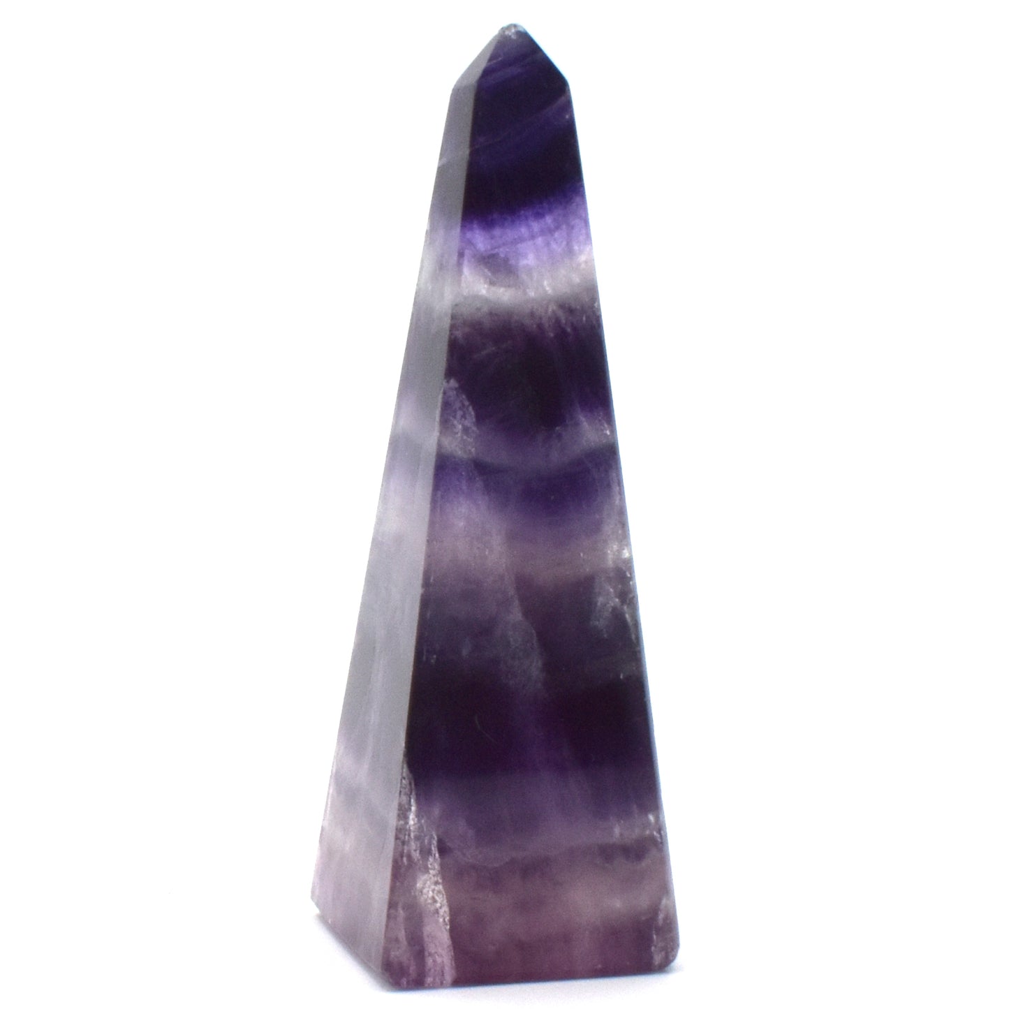 Purple Fluorite Obelisk - Small