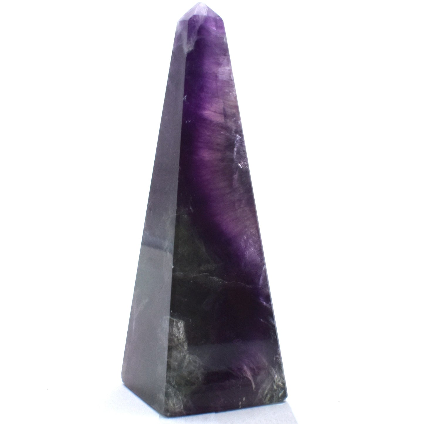 Rainbow Fluorite Obelisk
