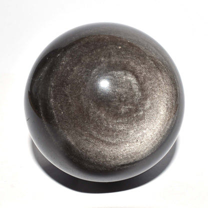Silver Sheen Obsidian Sphere