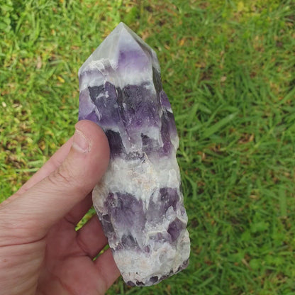 Chevron Amethyst Tower