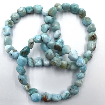 Larimar Tumbled Bracelet