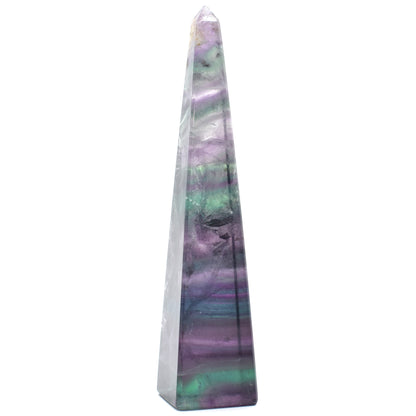 Rainbow Fluorite Obelisk