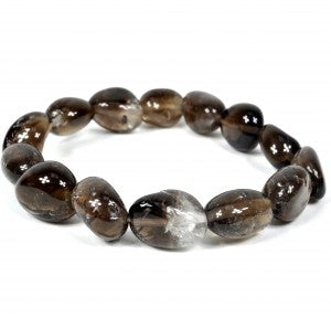 Smoky Quartz Tumbled Bracelet